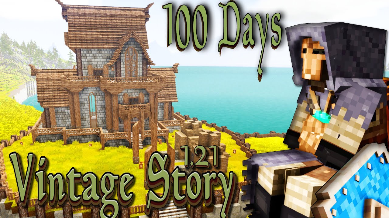 Surviving Another Full Year In Vintage Story 1.21 (Full Movie)
