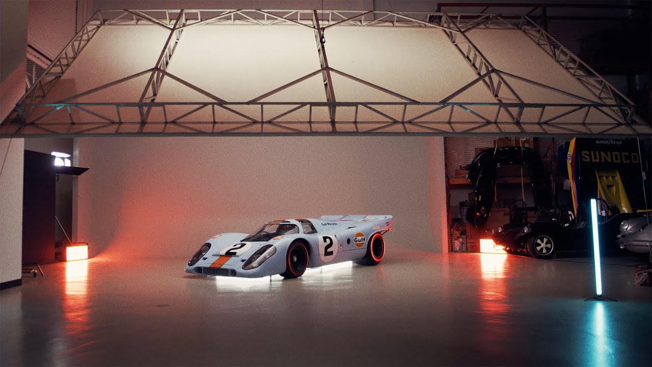 Видео: Как профессионал фотографирует бесценный Porsche 917