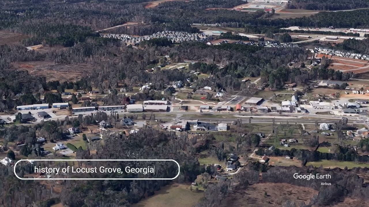 The history of Locust Grove, Georgia