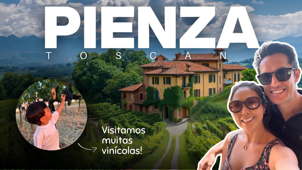 Região da TOSCANA: PIENZA | MONTALCINO | AGRITURISMO | Vlog #07