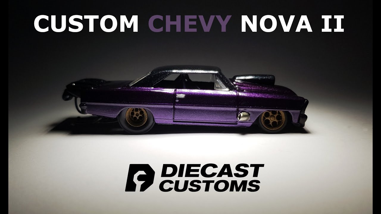 Custom Hotwheels Nova II Drag Car
