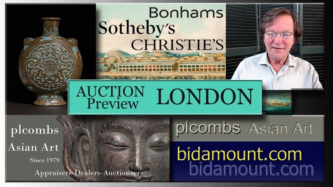 London Chinese Porcelain Auction Preview~Sotheby's, Christie's and Bonhams, Nov. 2019