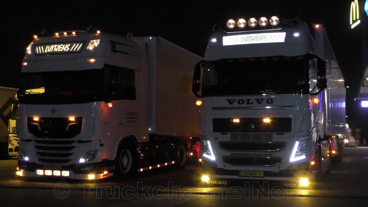 DAF XF106.480 Facelift & VOLVO FH460 - Luitjens Internationaal Transport