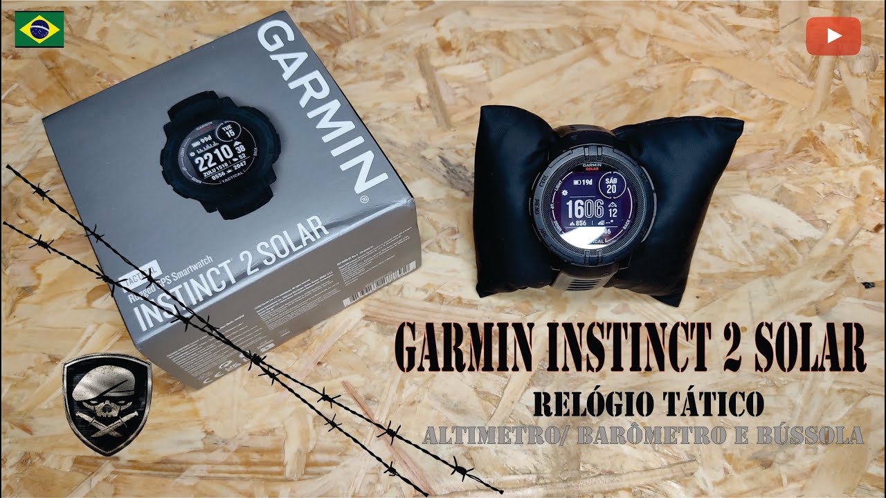 Garmin Instinct 2 Solar - Tactical Edition