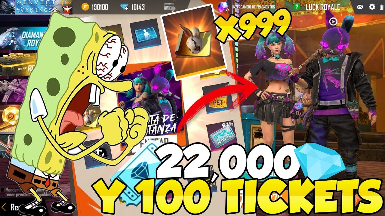 &iexcl;INCRE&Iacute;BLE RECARGO 22 MIL 💎 PARA LA NUEVA INCUBADORA Y ESTO FUE LO QUE PASO! FREE FIRE *muy epico*