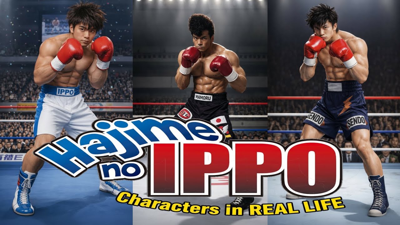 Hajime no Ippo Сharacters in Real Life | はじめの一歩 AI実写 |