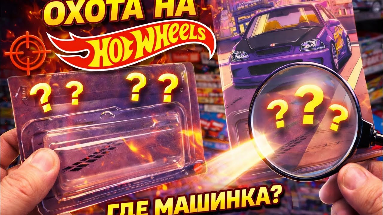 ОХОТА НА HOT WHEELS 2026 🔥 НАШЁЛ НЕВИДИМУЮ МАШИНКУ?!