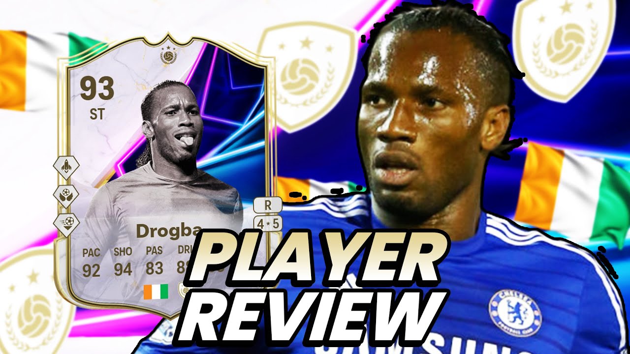 4⭐5⭐ 93 ON THIS DAY ICON DROGBA SBC PLAYER REVIEW! FC 25 ULTIMATE TEAM