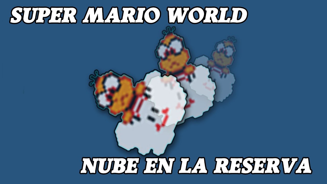 Super Mario World (SNES) - Nube en la reserva (Cloud Glitch)