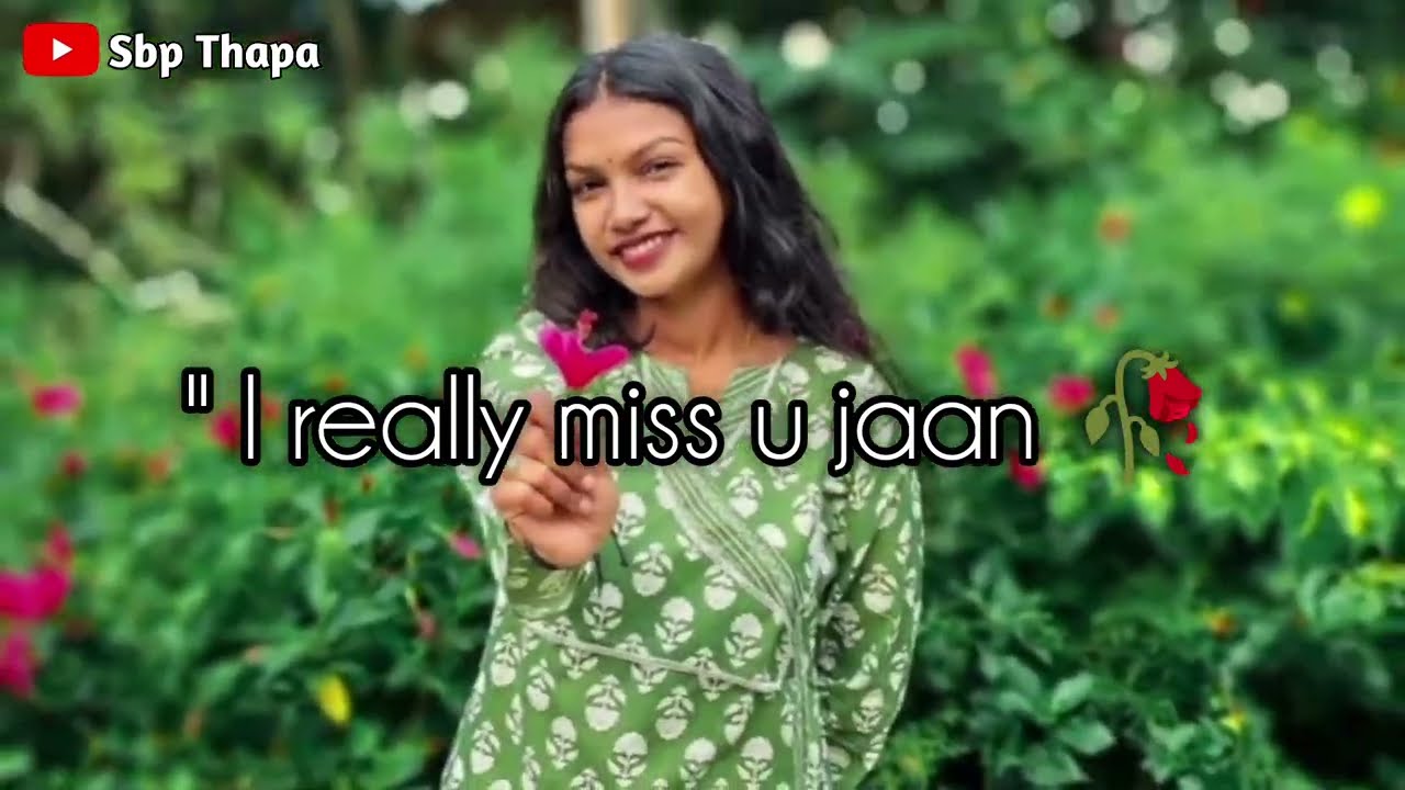 Sambalpuri Love Shayari 💔 I Miss You | Heart Touching Odia Status Video
