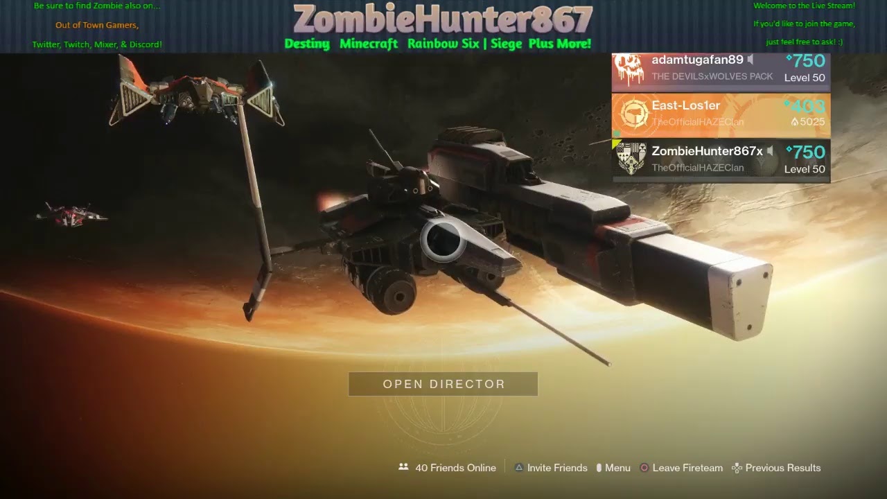 Destiny 2: September 2019 Iron Banner Live Stream #1