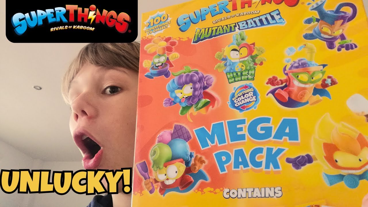 'Sooper' Unlucky!💥SuperThings Mutant Battle MEGA PACK💥 Unboxing + Review #superthings #superzings