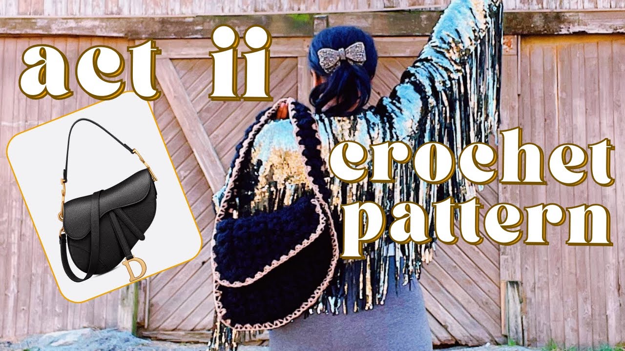 Crocheting The Act ii: Saddle Bag | COWBOY CARTER CROCHET DIY PROJECT