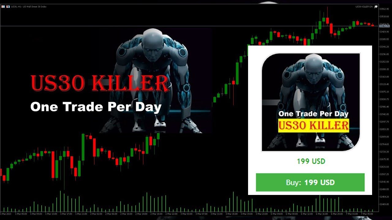 US30 KILLER MT5: AVAILABLE AT MQL5: THE BEST FOREX ROBOT FOR US30. ONE TRADE PER DAY!