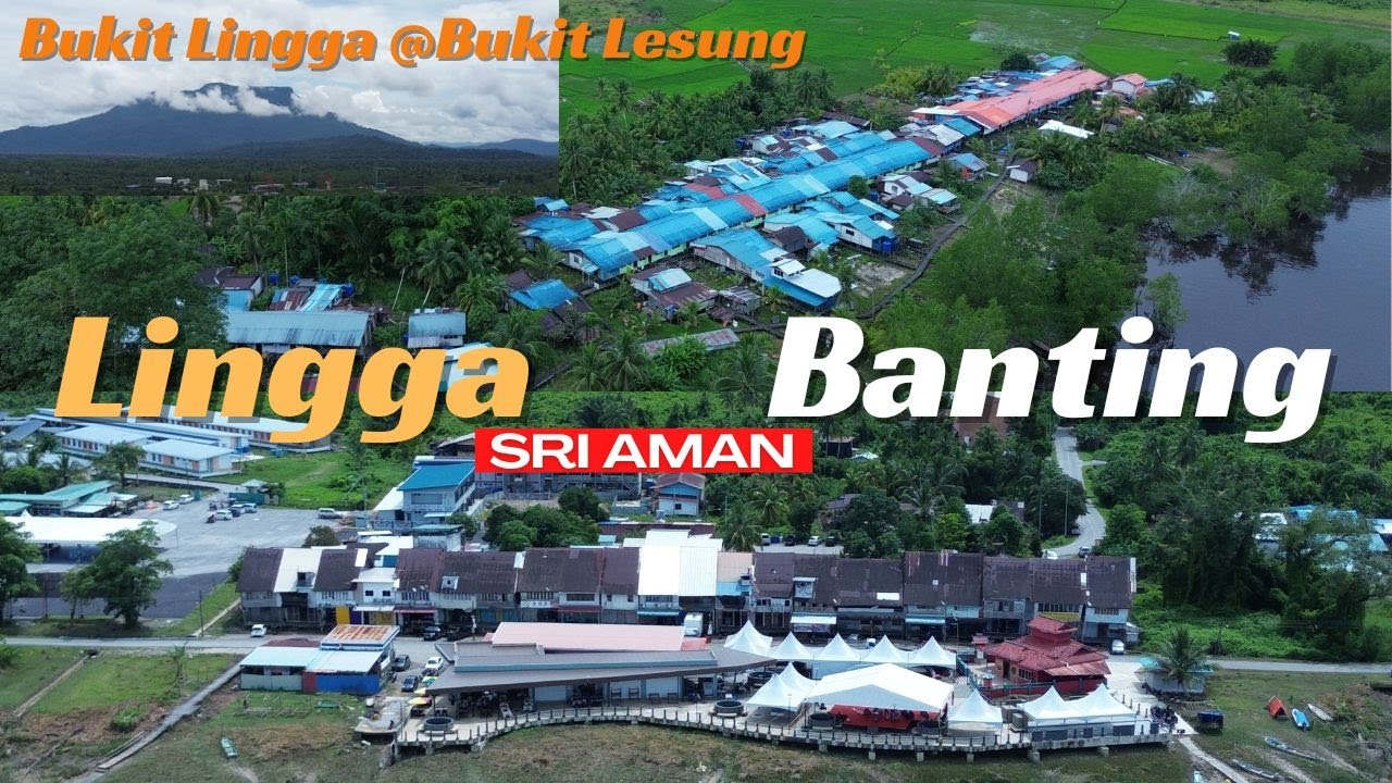PERJALANAN KE PEKAN LINGGA & BANTING // Rumah Panjang Dayak Iban Banting