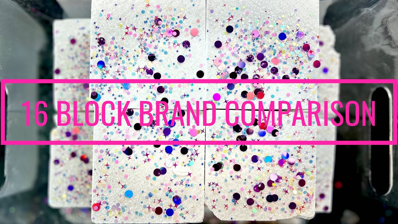 Gym Chalk Brand comparison 🪩| 16 Blocks 🤍| BSN &bull;Nexo&bull;Prosource and more | No edits or Repost OAP