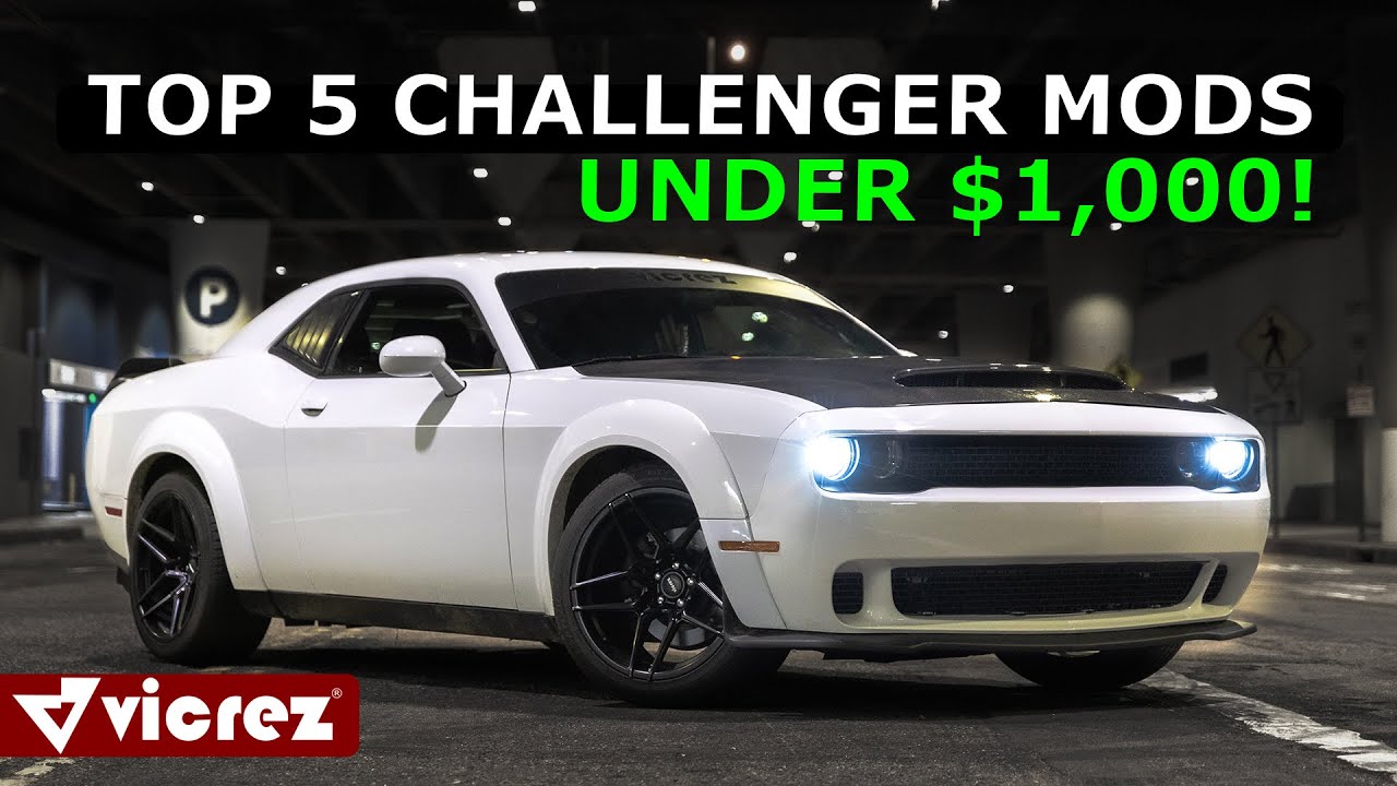 ТОП-5 МОДИФИКАЦИЙ CHALLENGER ДО 1000$ (ОБЯЗАТЕЛЬНО К ПРОДАЖЕ)