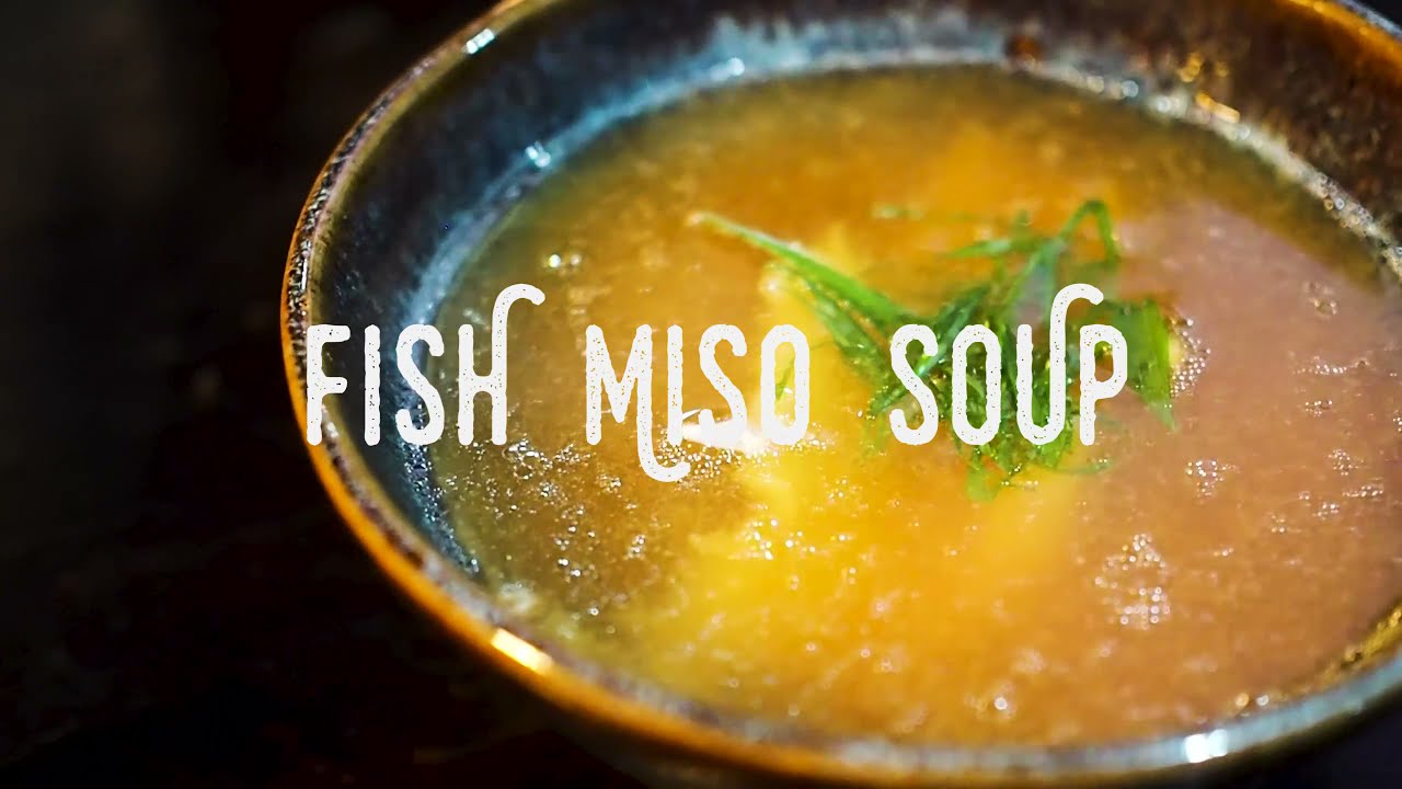 FISH MISO SOUP (ARAJIRU)