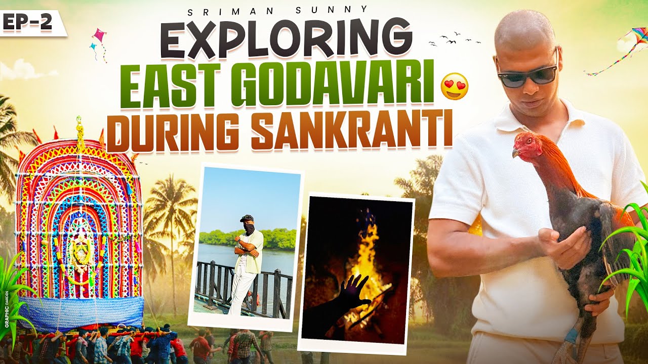 EXPLORING EAST GODAVARI ON SANKRANT 2025 I EP-2 | MANGROVE FOREST | TELUGU MOTOVLOGS | SRIMANSUNNY
