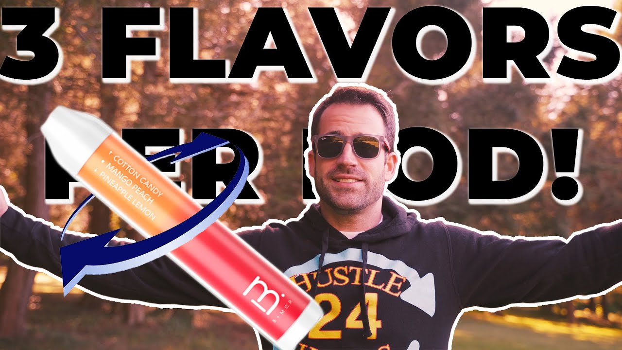 INSANE Disposable Pod - THREE FLAVORS IN EACH POD??!!