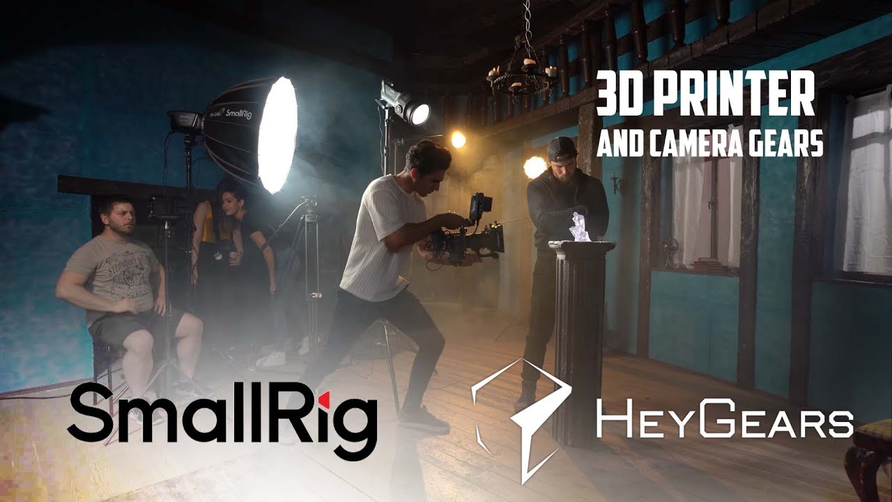 Explore how HeyGears 3D printing and SmallRig gear boost creativity in filmmaking
