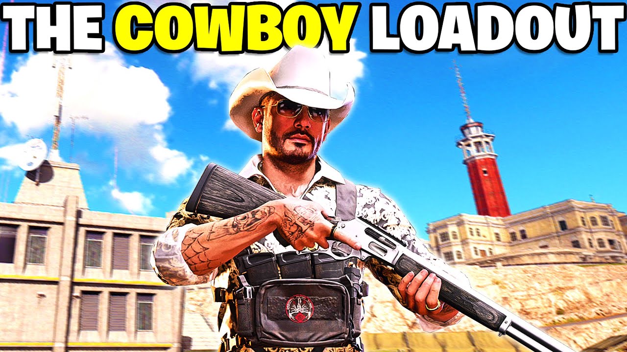 I Became a Cowboy for a day in Warzone 4 🤠 (Rebirth Island)