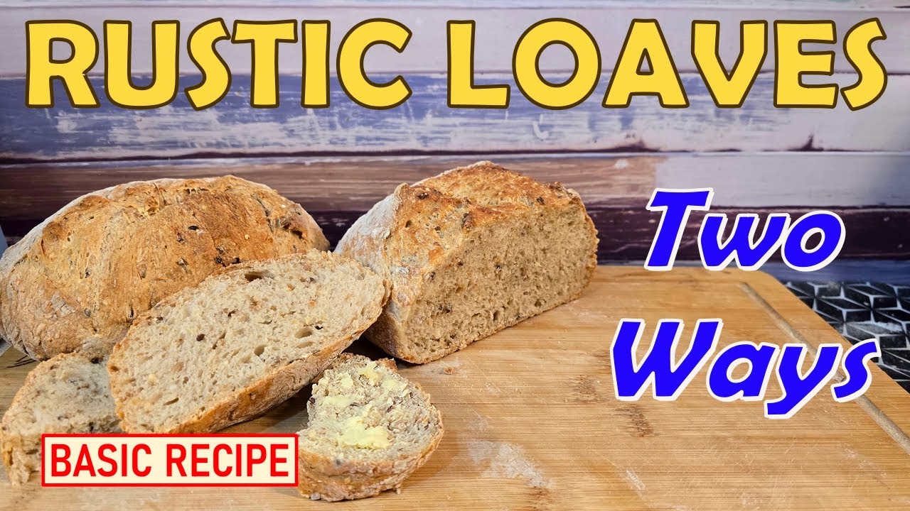 Rustic Loaves – Freeform & Dutch Oven | Bread Basics