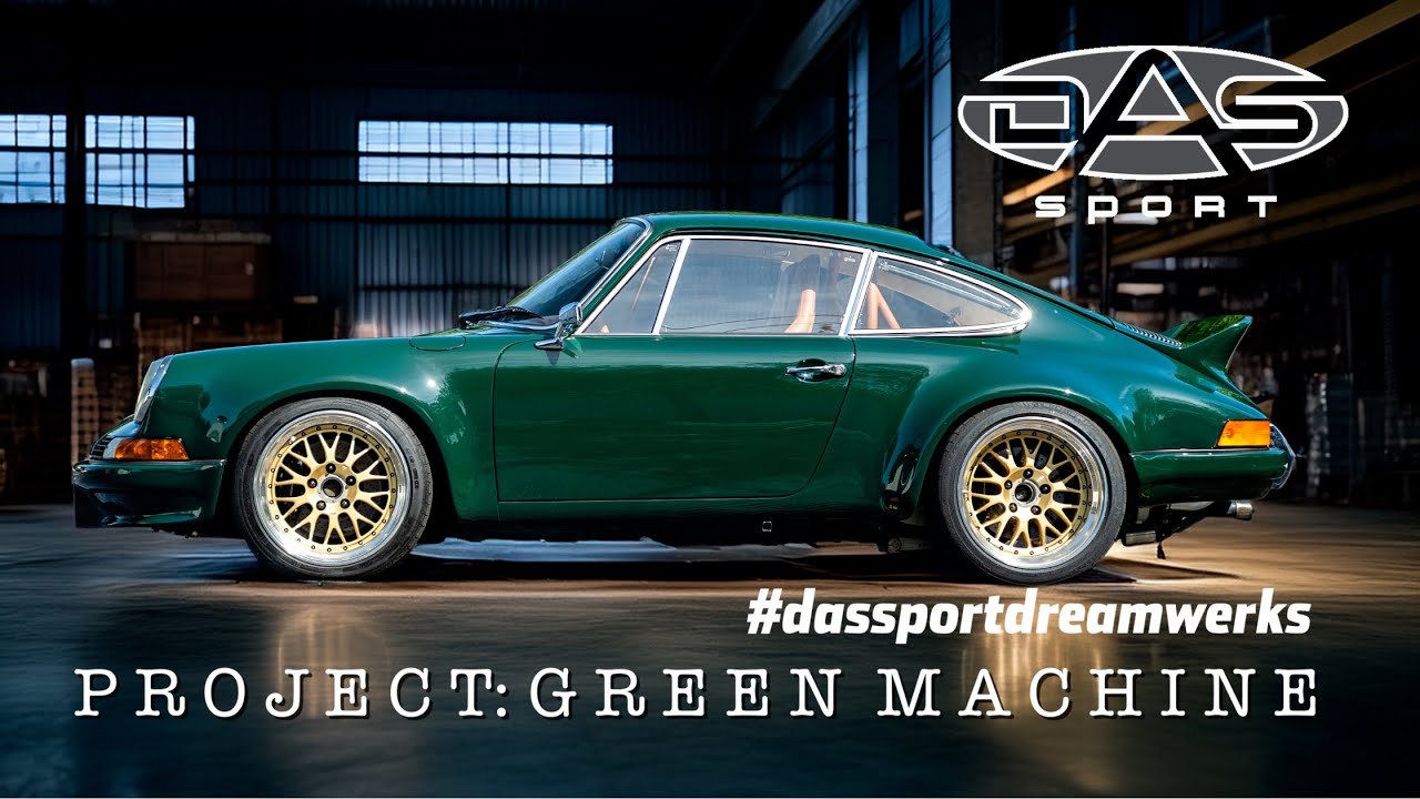 PROJECT: GREEN MACHINE | DAS Sport Backdates a 911 into a Twin-Turbo RSR Monster