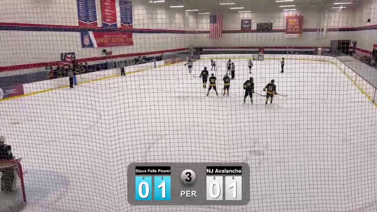 Sioux Falls Power at NJ Avalanche