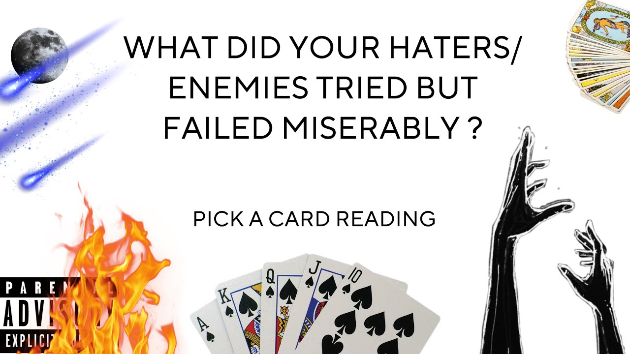 (PICK A CARD) WHAT DID YOUR HATERS/ENEMIES TRIED BUT FAILED MISERABLY (SPECIAL ANNOUNCEMENT)