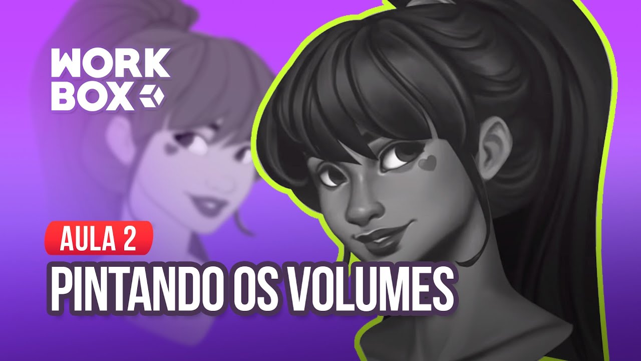 Curso de Pintura Digital - Pintando os Volumes | Workbox