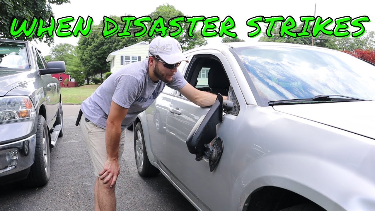 How To Change A Broken Side Mirror - Dodge Avenger - When Disaster Strikes!
