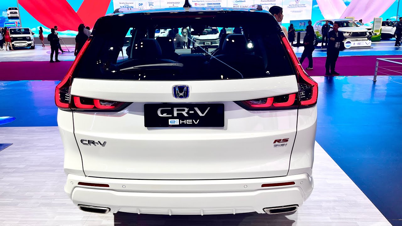 Новый Honda CR-V RS 2026 года — самый красивый гибридный внедорожник: интерьер, экстерьер, багажник.