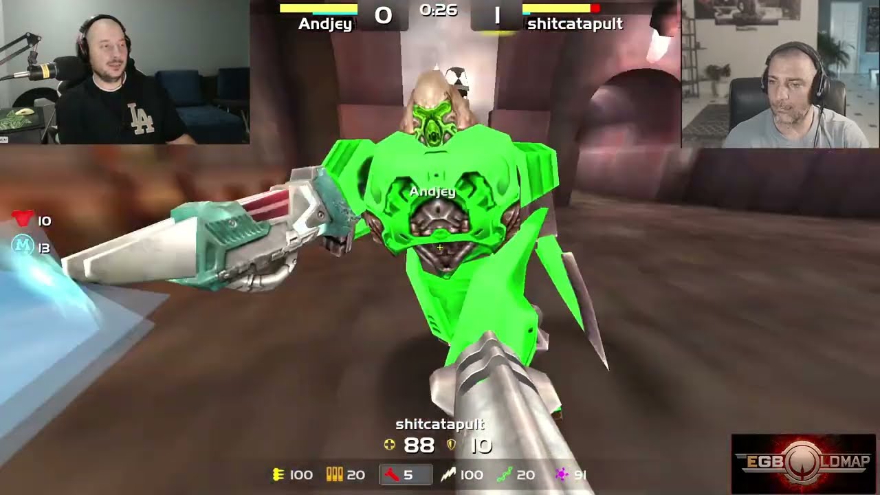 LeXeR & BASE watch EGB OLDMAP CUP  - Quake Live