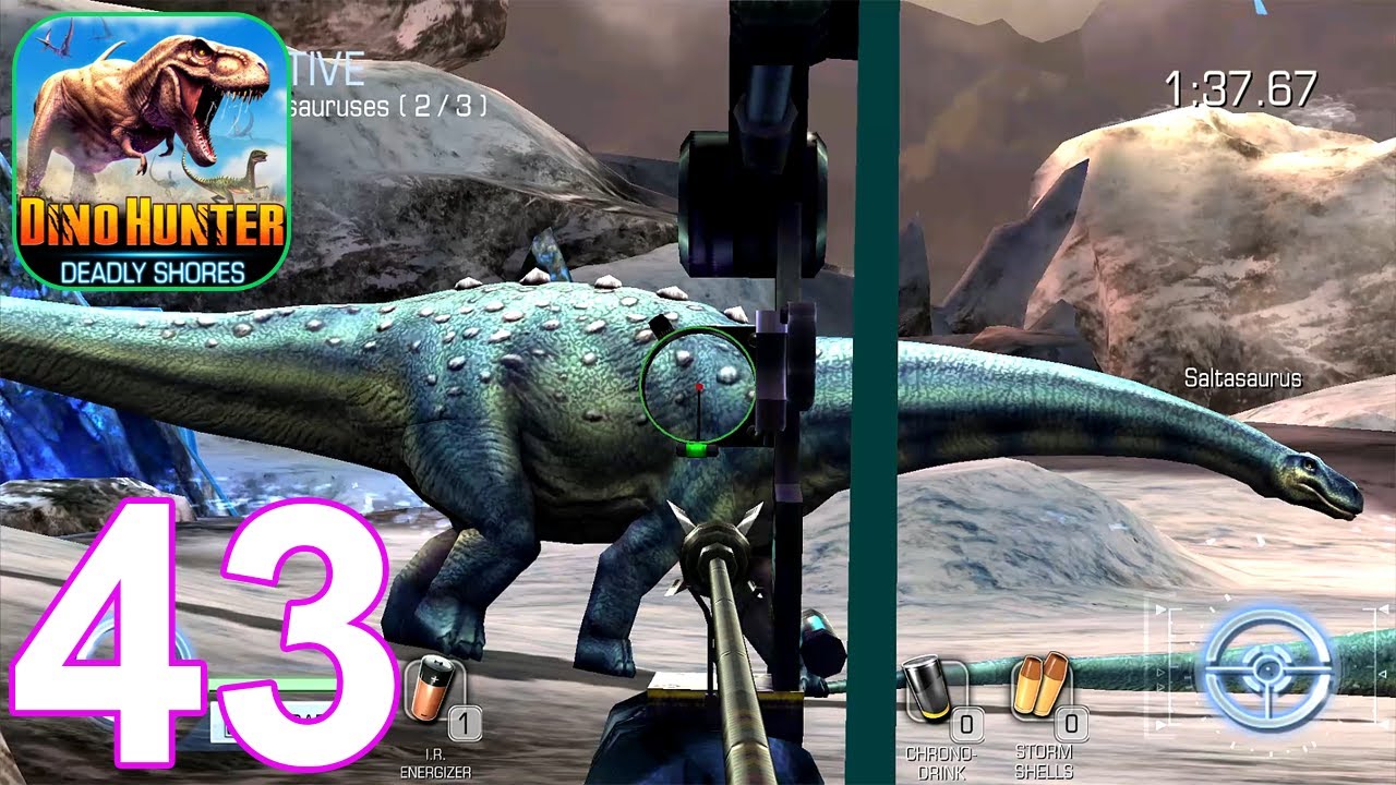 Dino Hunter Deadly Shores REGION 7 (iOS, Android) Gameplay - Part 43