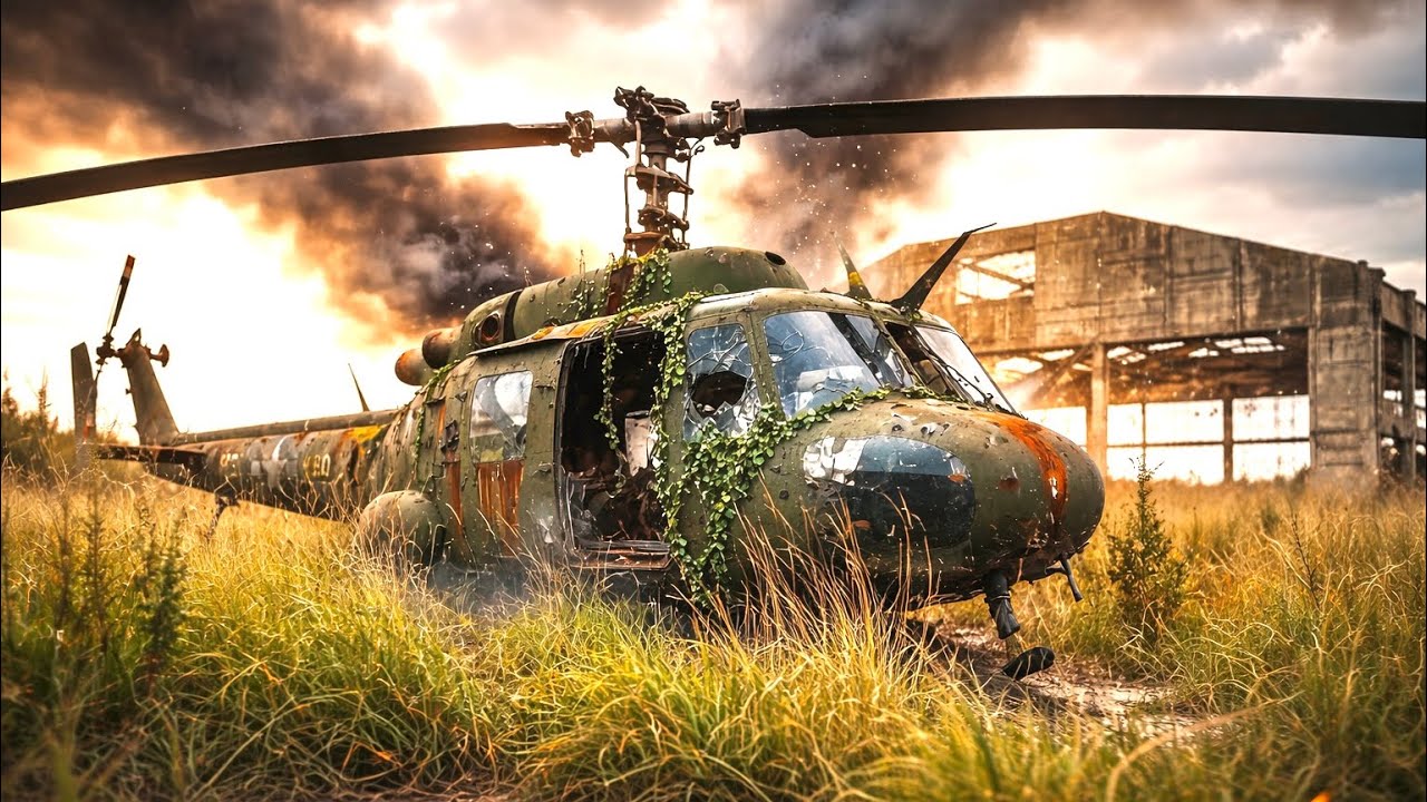  Incredible USA Military Helicopter Restoration! #Restoration #Helicopter