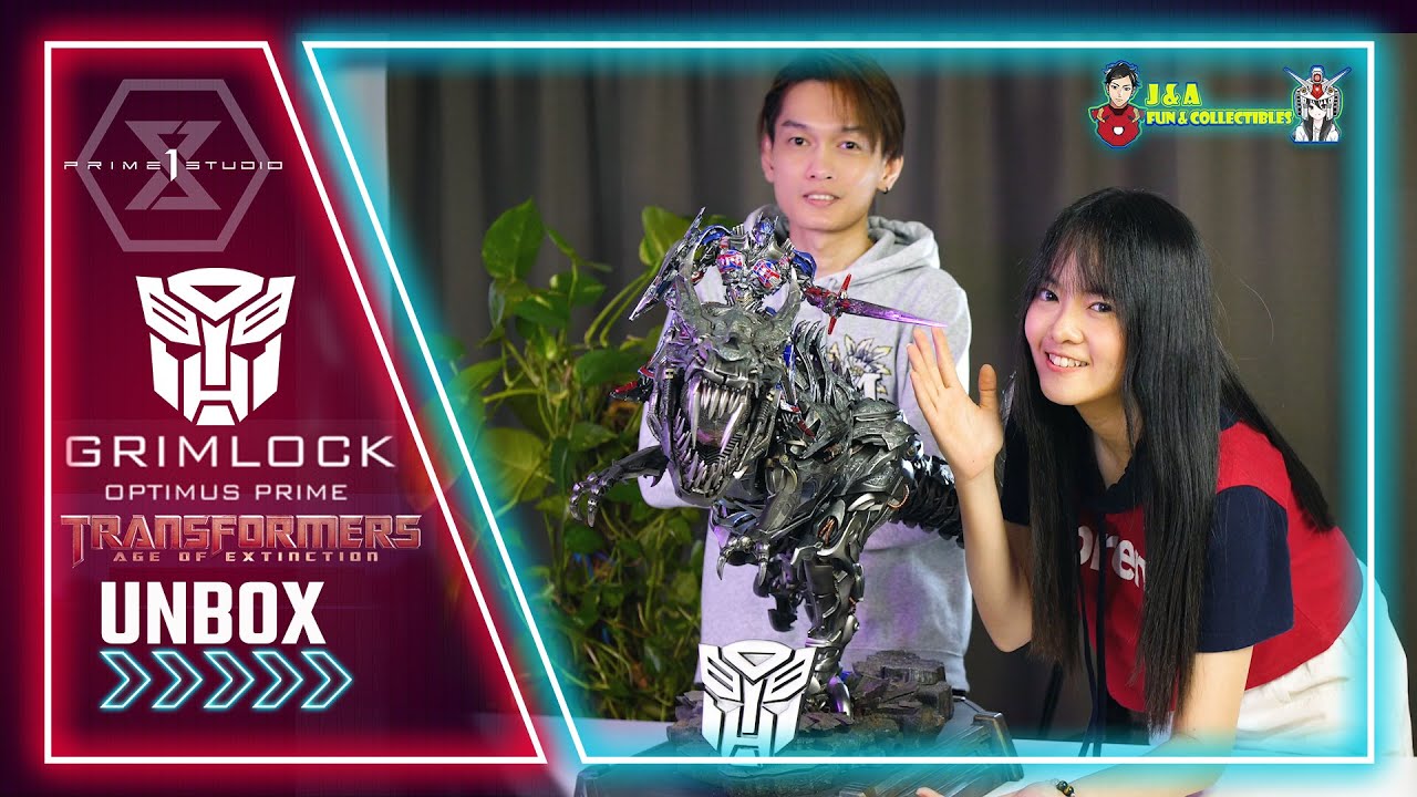 Prime 1 Studio Transformers: Age of Extinction Grimlock Optimus Prime Edition | J&A
