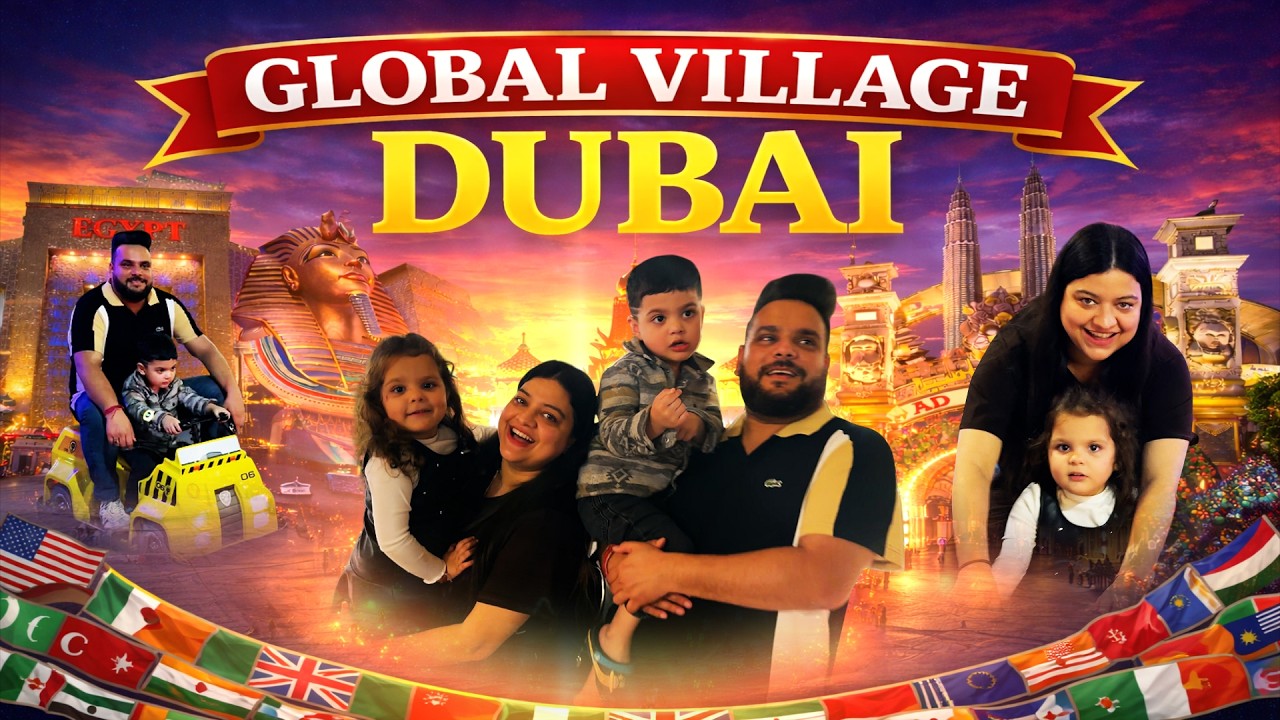 Global Village Dubai Night Tour | Street Food, Shopping & Fun | Pratima Dutta Vlogs
