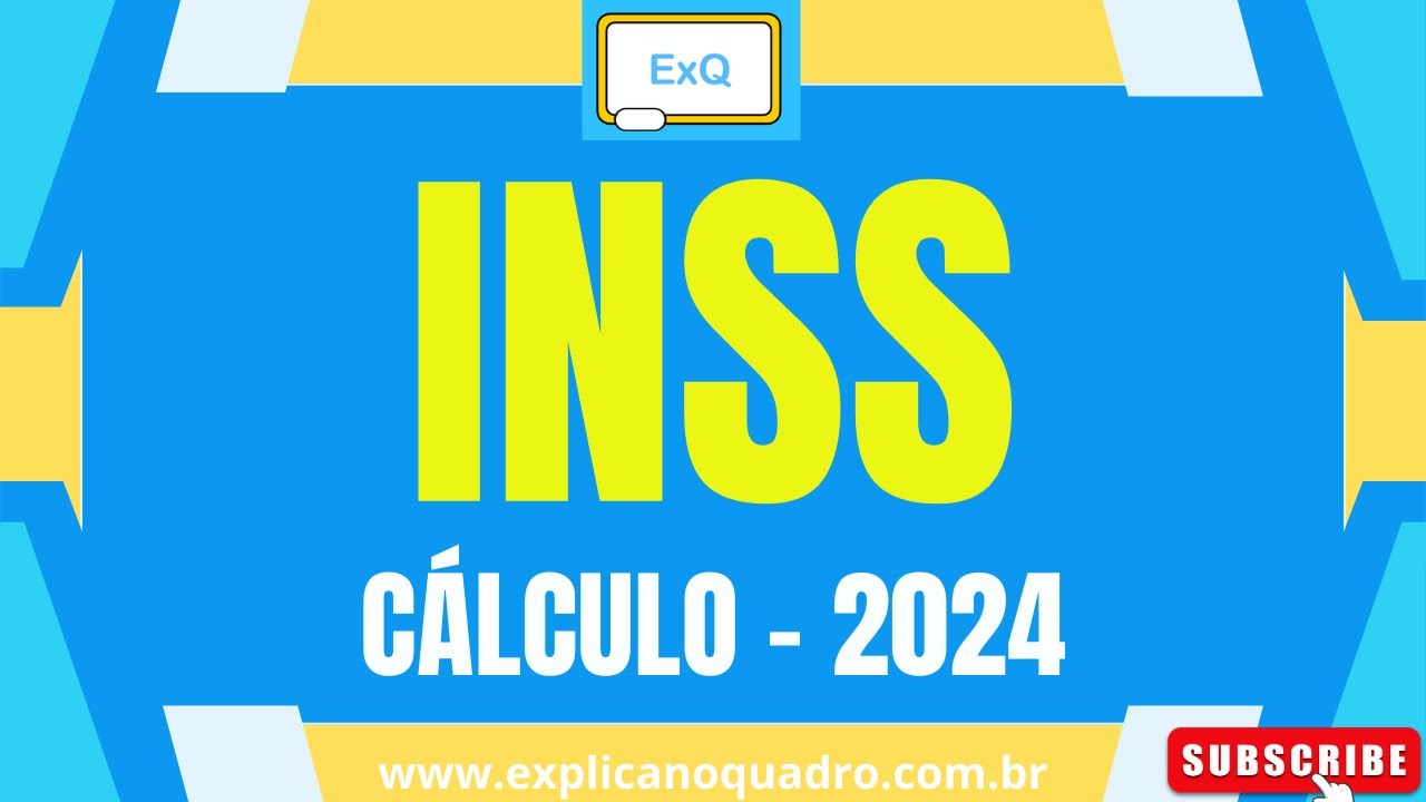 C&aacute;lculo INSS e IRRF (Atualizado 2024) - Parte I.
