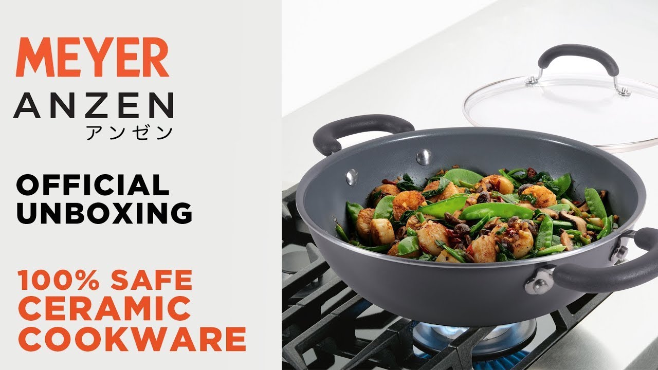 MEYER ANZEN KADAI OFFICIAL UNBOXING | Safest Ceramic Cookware
