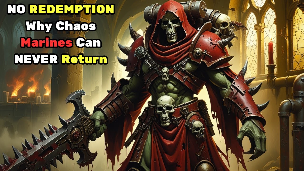 Why Chaos Marines Can NEVER Return to the Emperor | Warhammer 40K Lore