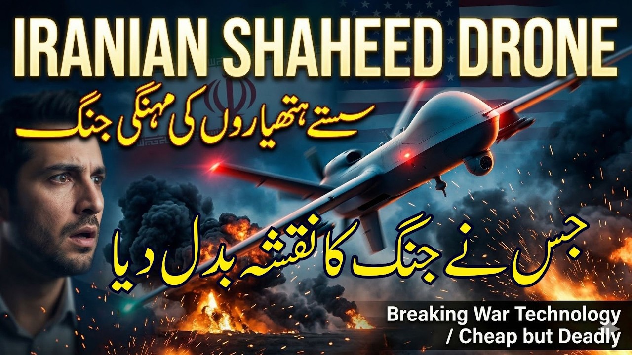Iranian Shahed Drone :  Expensive war with cheap weapons | USA v/s Iran War