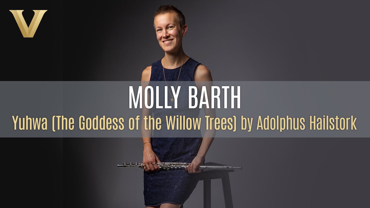Flutist Molly Barth performs Yuhwa (The Goddess of the Willow Trees) by Adolphus Hailstork