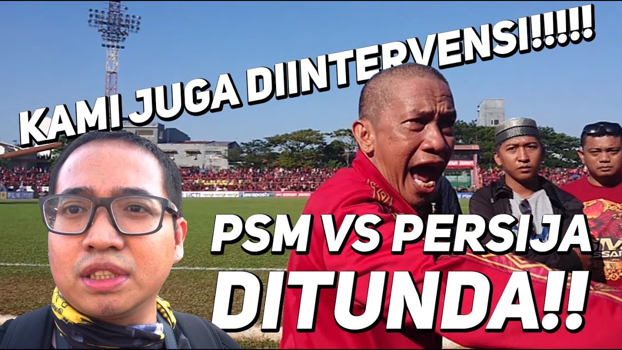 VLOG PSM vs Persija DITUNDA, Daeng Uki: Kami Juga Diintervensi di Jakarta