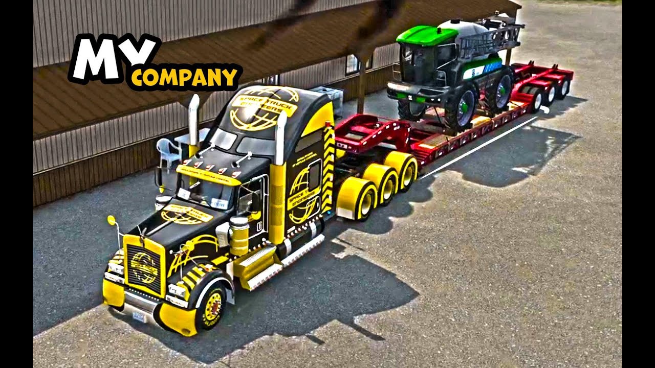American Truck Simulator | Sprayer | IOWA DLC | My Company #108 | Kenworth W900 #ats