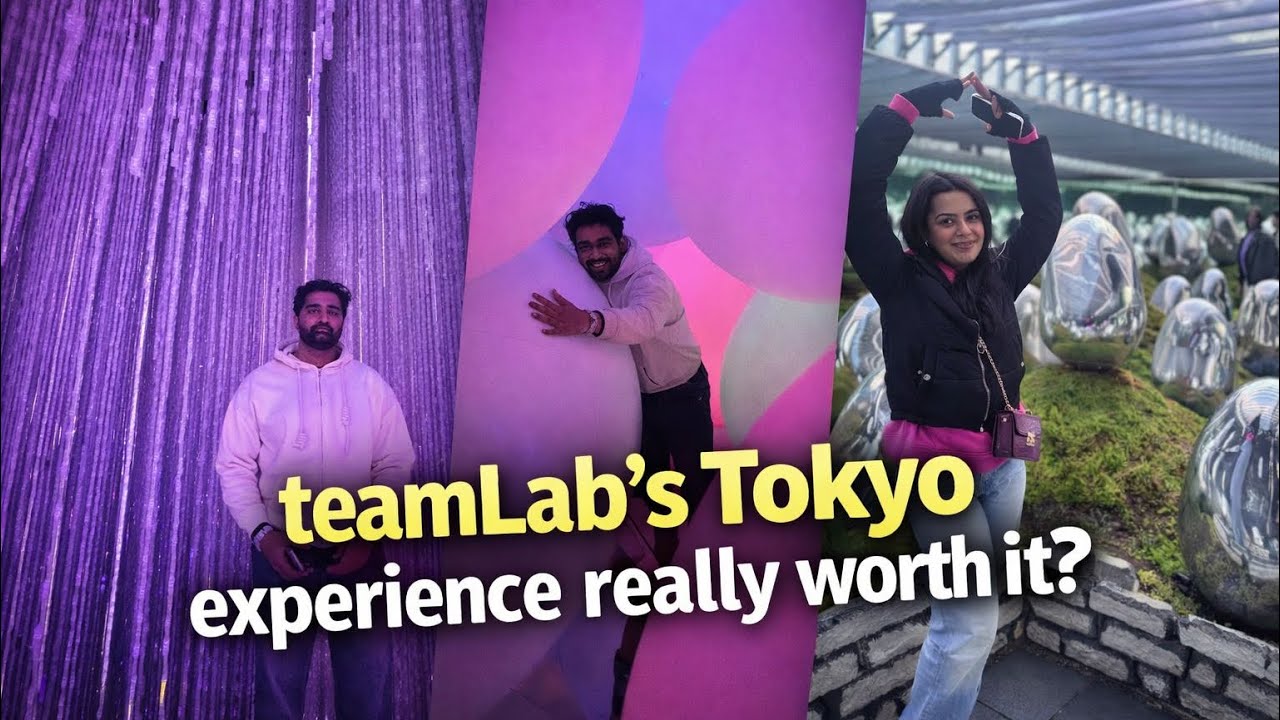 Team labs Japan ek alag he duniya hai ye 🇯🇵