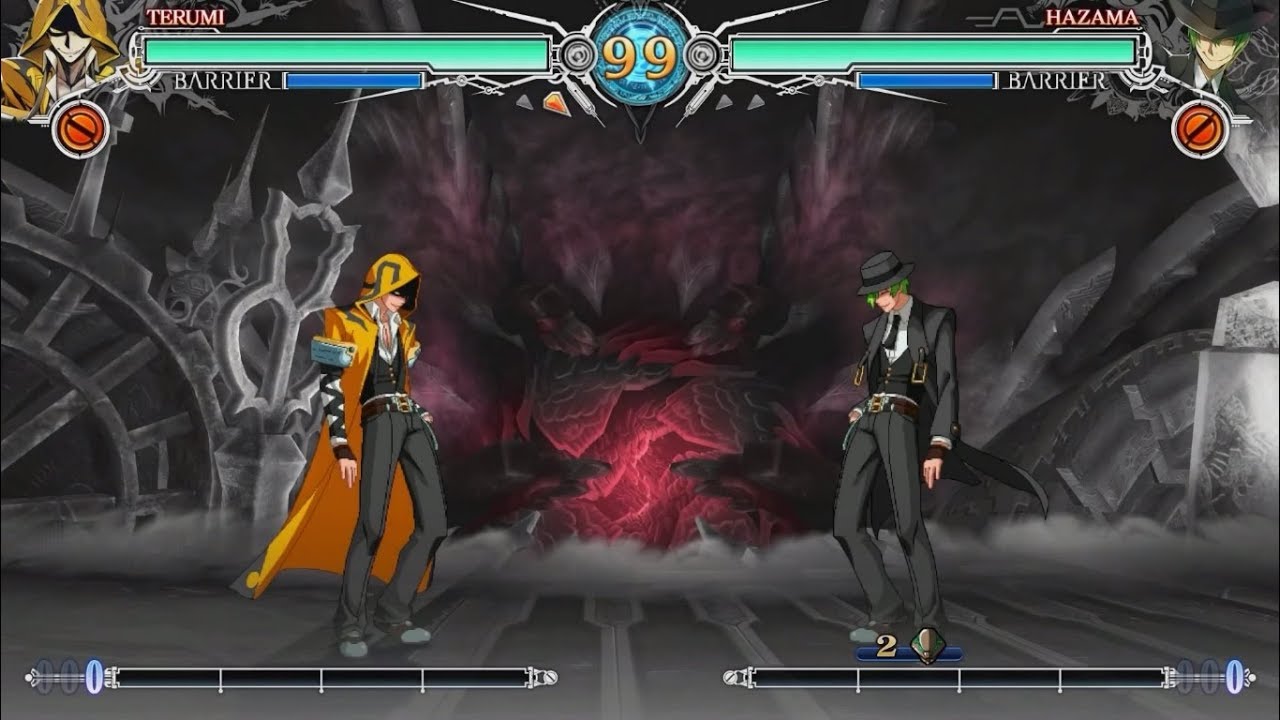 Terumi vs Hazama - BlazBlue Centralfiction Arcade Mode (Special Event)