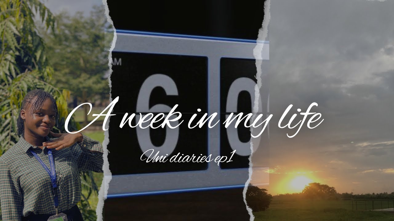 A WEEK IN MY LIFE AS A CRAWFORD UNIVERSITY STUDENT; Uni diaries ep1