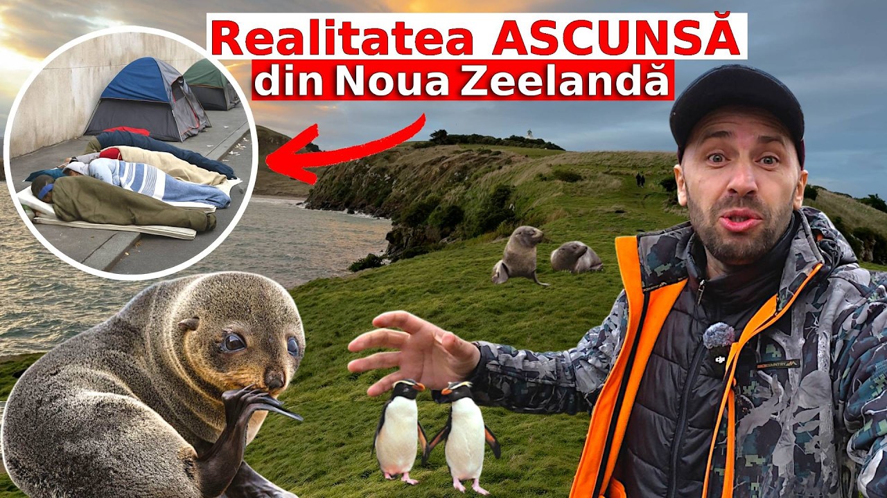 Adevăruri ȘOCANTE despre Noua Zeelandă: Ce ASCUNDE MEDIA + Focile și Pinguinii în MEDIUL lor NATURAL
