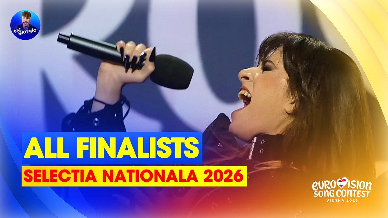 🇷🇴 Selecția Națională 2026: All Finalists (Romania Eurovision 2026)